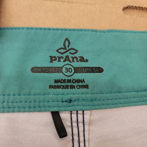 prAna Board Shorts Mens Size 30 SPF 50+ Multicolor Hybrid Surf Swim Lot Of 3 - Picture 6 of 13